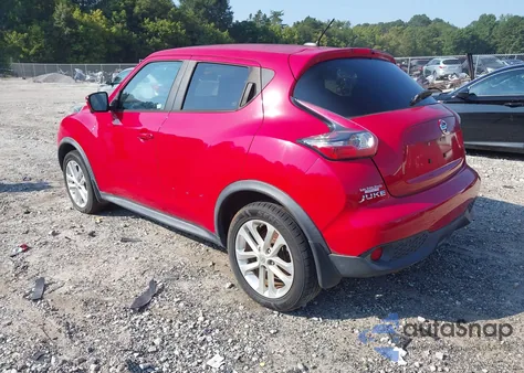 2015 Nissan Juke Sv из США, поврежденный, VIN JN8AF5MR9FT507886